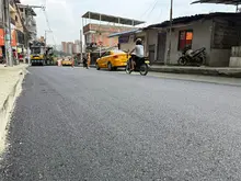 Inició la pavimentación de la vía al Aguacatal
