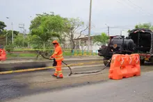 Avanza la intervención de 1.200 metros en la Avenida Ciudad de Cali