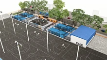 Comenzó la construcción del Complejo Público de Pádel en las Canchas Panamericanas: conozca el proyecto