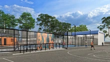 Comenzó la construcción del Complejo Público de Pádel en las Canchas Panamericanas: conozca el proyecto