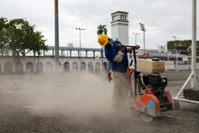 Complejo Público de Pádel ya está en obra en las Canchas Panamericanas