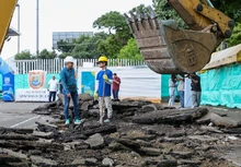 Complejo Público de Pádel ya está en obra en las Canchas Panamericanas