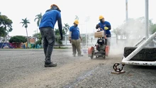 Complejo Público de Pádel ya está en obra en las Canchas Panamericanas