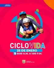 ‘Fercho’ Mesa, el instructor que le pone ritmo a la Ciclovida en la estación Panamericana