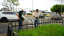 La Unidad de Bienes y Servicios gestiona la reparación de separadores viales afectados por hurto