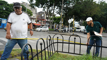 La Unidad de Bienes y Servicios gestiona la reparación de separadores viales afectados por hurto