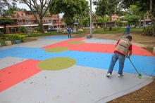 Alcaldía de Cali entrega parque completamente renovado en Ciudad Real