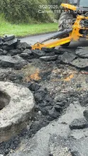 Fuertes lluvias generan afectaciones temporales en obra de la carrera 118, en la comuna 22