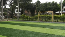 Nueva cancha sintética para el Polideportivo Farallones