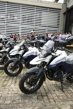 Cali fortalece el control vial con nueva flota de motocicletas para los agentes de tránsito