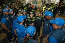 Autoridades incautan más de 200 armas blancas durante intervención en el barrio Sucre