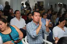 Alejandro Eder celebra la firma del acuerdo tributario con el que se logró un alivio económico para las víctimas del terrorismo