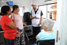 Habitantes de Cascajal, en zona rural de Cali, los primeros en estrenar la Unidad Móvil de Salud