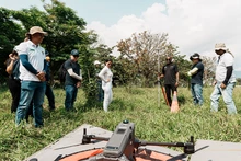 Con dron de alta precisión, la Alcaldía de Cali moderniza la planificación territorial