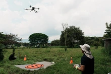 Con dron de alta precisión, la Alcaldía de Cali moderniza la planificación territorial