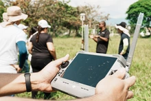 Con dron de alta precisión, la Alcaldía de Cali moderniza la planificación territorial