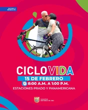 La Ciclovida se vive el domingo con más salud y movimiento