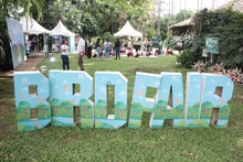 Estudiantes de Cali pajarearon en el Orquideorama durante la Colombia Birdfair