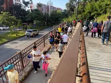 Los caleños activaron su sábado en Cristo Rey con deporte, naturaleza y bienestar