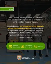 Controles a centros de diagnóstico automotriz para garantizar un aire más limpio para los caleños