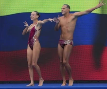 Deportistas caleños cosecharon plata para Colombia en la ‘Copa Mundo de Natación Artística’ de Medellín