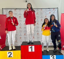 Esgrimistas de ‘Cali Élite’ regresaron con siete medallas de la ‘Copa Nacional’ en Bogotá