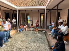 Líderes del Valle del Cauca recorren la Casa de las Memorias para apropiar el legado de la verdad
