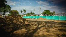 Obra del Complejo Público de Pádel sigue avanzando y ya toma forma en las canchas Panamericanas