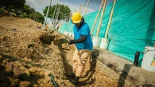 Obra del Complejo Público de Pádel sigue avanzando y ya toma forma en las canchas Panamericanas