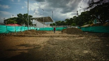 Obra del Complejo Público de Pádel sigue avanzando y ya toma forma en las canchas Panamericanas