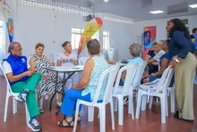 Completamente renovada recibieron la sede comunal los habitantes del barrio El Recuerdo