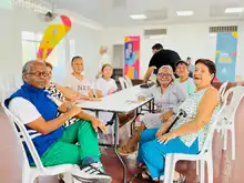 Completamente renovada recibieron la sede comunal los habitantes del barrio El Recuerdo