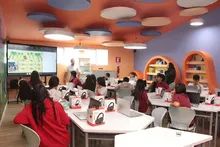 Institución Educativa Villacarmelo estrena moderna sala de bilingüismo para fortalecer el aprendizaje del inglés