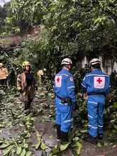 Sistema Distrital de Gestión del Riesgo atiende emergencias por lluvias en Cali este jueves 