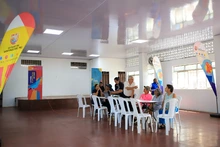 Tras 30 años de abandono, comunidad del barrio El Recuerdo celebró la transformación de su sede comunal