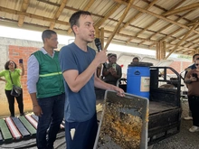 Cooperación suiza y Alcaldía de Cali entregan la primera planta comunitaria de aprovechamiento de residuos en el Oriente