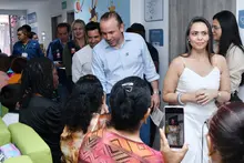 Alcalde Alejandro Eder Visita IPS Petecuy III