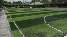 Con el empréstito, alcaldía de Alejandro Eder finaliza obras en otras cuatro canchas sintéticas comunitarias 