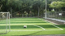 Con el empréstito, alcaldía de Alejandro Eder finaliza obras en otras cuatro canchas sintéticas comunitarias 