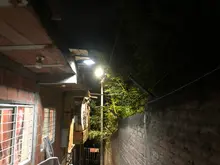 Vía al mar y Terrón Colorado ya brillan con el nuevo alumbrado público led