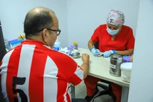 Mientras se construye el nuevo hospital, la atención en salud continúa en la sede comunal de Terrón Colorado