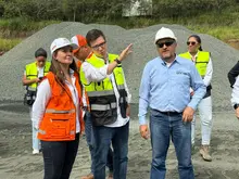 Las principales canteras de la región, unidas por la recuperación de la malla vial