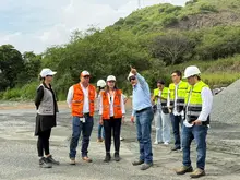 Las principales canteras de la región, unidas por la recuperación de la malla vial