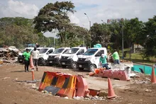 Cali fortalece el manejo de residuos de construcción con operación permanente en la Estación de Transferencia de la 50