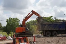 Cali fortalece el manejo de residuos de construcción con operación permanente en la Estación de Transferencia de la 50