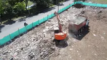 Cali fortalece el manejo de residuos de construcción con operación permanente en la Estación de Transferencia de la 50
