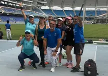 Cerca de 400 caleños se activaron con el programa ‘Carreras y Caminatas’ en el estadio Pascual Guerrero