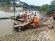 Sistema Distrital de Gestión del Riesgo mantiene labores de búsqueda y rescate de un hombre que realizó inmersión en el río Cauca