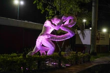 Cinco hitos de Cali se iluminan de violeta: un homenaje al liderazgo y resiliencia de las mujeres