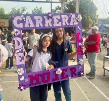 Cientos de estudiantes recorrieron el barrio Villa Colombia en la ‘III Carrera de la Mujer Villacolombiana’